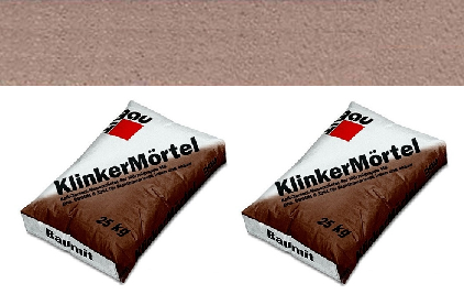 Кладочная смесь для клинкерного кирпича Klinkermoertel бежевый ТМ Баумит