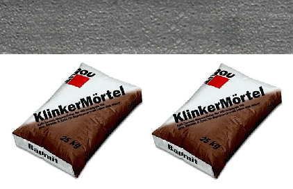 Кладочная смесь для клинкерного кирпича Klinkermoertel темно-серый ТМ Баумит